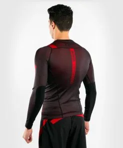 Venum NoGi 3.0 Rashguard Long Sleeves - Black-Red -Training gear shop 692b6485652b0c01e8daa5eba9520dd3c4774013 RASH LS NOGI3.0 RED 04
