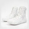Venum Elite Evo Monogram Boxing Shoes, White/Off-White -Training gear shop 6f8341692116070fd26db92a169faba8a74f404e BOXING SHOES MONOGRAM WHITE WHITE 01