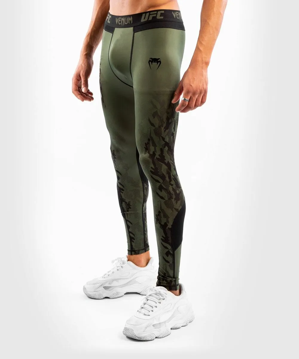 UFC Venum Authentic Fight Week Men's Performance Tight - Khaki 5 UFC Venum Authentic Fight Week Men's Performance Tight - Khaki - Image 3