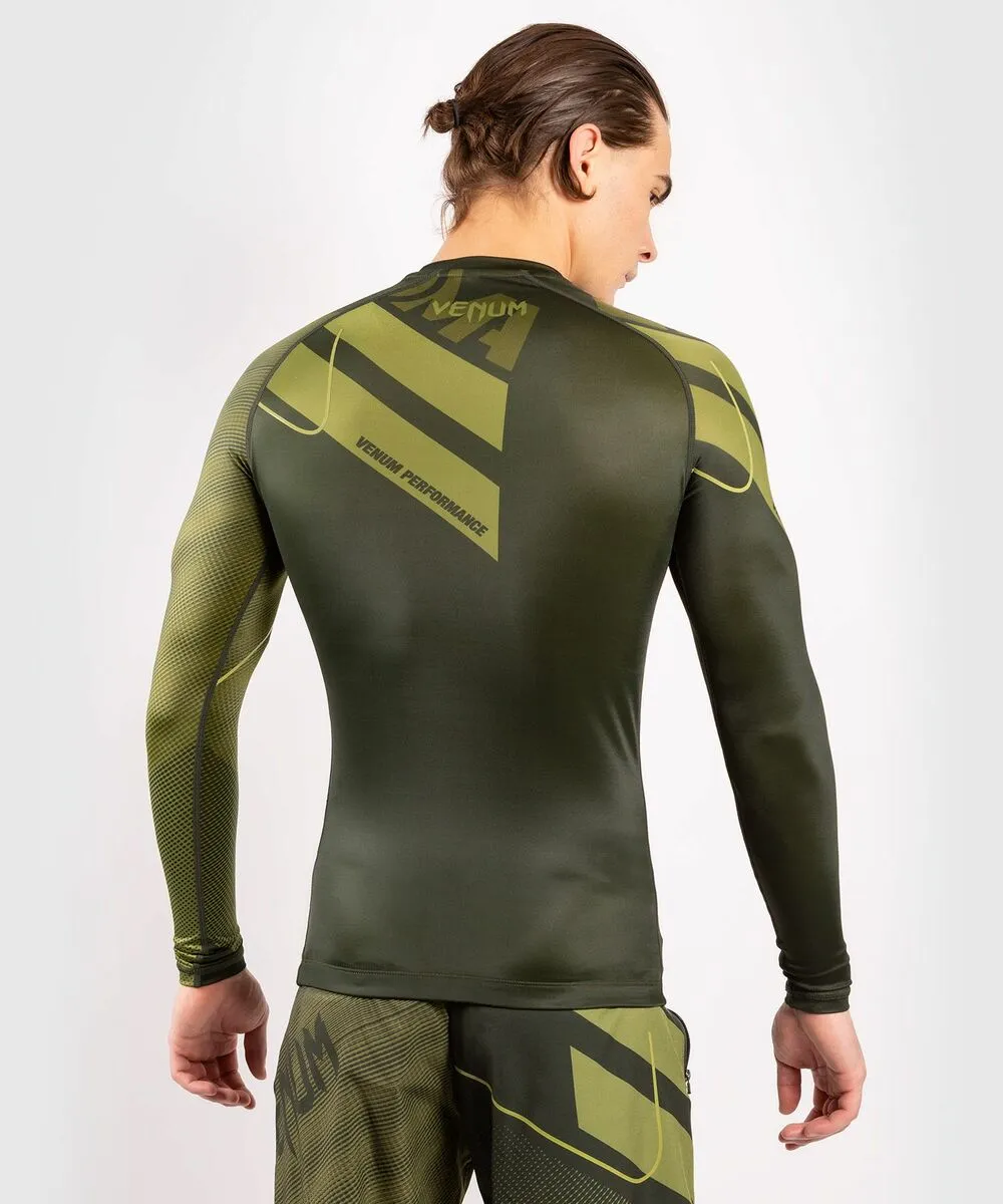 Venum Loma Commando Rashguard - Long Sleeves, Khaki 4 Venum Loma Commando Rashguard - Long Sleeves, Khaki - Image 2