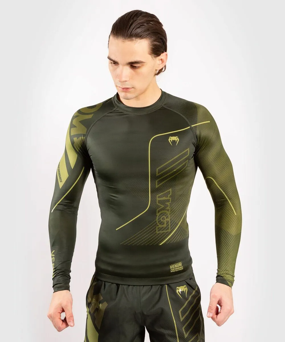 Venum Loma Commando Rashguard - Long Sleeves, Khaki 3 Venum Loma Commando Rashguard - Long Sleeves, Khaki