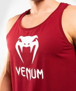 Venum Classic Tank Top - Burgundy 9 Venum Classic Tank Top - Burgundy -Training gear shop 80923c4aae341f1b36187e7c648dd8d6648a9c76 TANKTOP CLASSICS BURGUNDY 06
