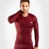Venum GFit Rashguard - Long Sleeves Burgundy -Training gear shop 834f92dd65ff072c2ac256f5ee9324dc2fe45521 RASH LS GFIT BURGUNDY SD 01