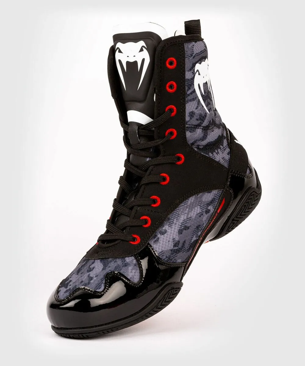 Venum Elite Boxing Shoes, Dark Camo 6 Venum Elite Boxing Shoes, Dark Camo - Image 4