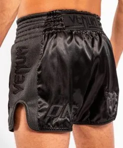Venum ONE FC Impact Muay Thai Shorts -Black-Black -Training gear shop 874a30c184b1cfd26e3a1816b858a4b64fbd052f SHORT MUAYTHAI ONEFC BLACK BLACK 09 1
