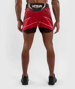 UFC Venum Authentic Fight Night Men's Shorts - Short Fit - Red -Training gear shop 8dc96915ebe026ce57666c35b1d581be990c4059 VNMUFC 00001 003 04B