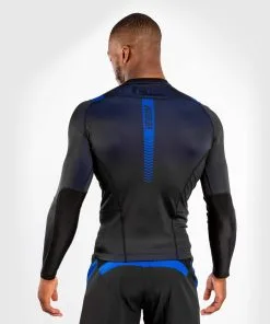 Venum NoGi 3.0 Rashguard Long Sleeves - Black-Blue -Training gear shop 94b483e3962c9fd55116757faecd18dccf00ab9f RASH LS NOGI3.0 BLUE 04