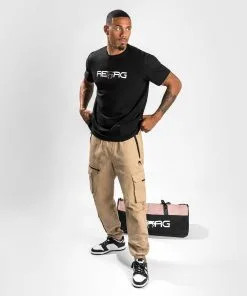 Venum Reorg T-shirt - Black -Training gear shop 959842bfe03d53695dec9b57ff3e15b0f893f7d9 TS REORG BLACK 01