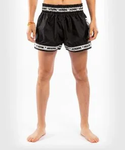 Venum Parachute Muay Thai Shorts - Black-White