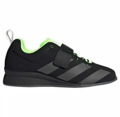 Adidas AdiPower II - Weightlifting Shoes Black-Lime