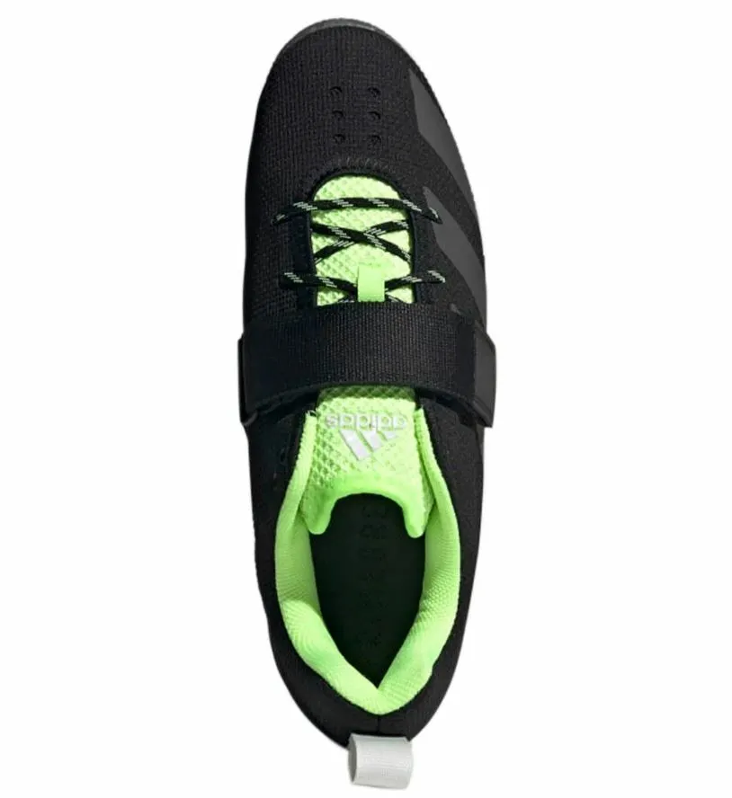 Adidas AdiPower II - Weightlifting Shoes Black-Lime 6 Adidas AdiPower II - Weightlifting Shoes Black-Lime - Image 4