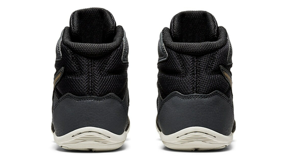 Asics Matflex 6 GS Classic Children Wrestling Shoes Black-Champagne 7 Asics Matflex 6 GS Classic Children Wrestling Shoes Black-Champagne - Image 5