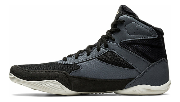 Asics Matflex 6 GS Classic Children Wrestling Shoes Black-Champagne 8 Asics Matflex 6 GS Classic Children Wrestling Shoes Black-Champagne - Image 6