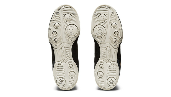 Asics Matflex 6 GS Classic Children Wrestling Shoes Black-Champagne 5 Asics Matflex 6 GS Classic Children Wrestling Shoes Black-Champagne - Image 3