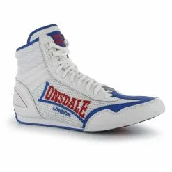 Lonsdale Contender Boxing Shoe -Training gear shop COntender20white