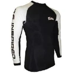 Fairtex Rashguard RG1 Black-White