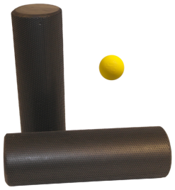 Foam Roller And Lacrosse Ball Bundle