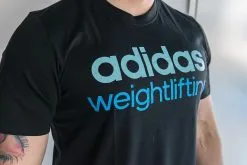 Adidas Weightlifting T-Shirt -Training gear shop IMG 8770