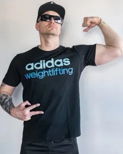 Adidas Weightlifting T-Shirt -Training gear shop IMG 8772