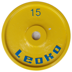 Leoko Competition Metal Disc (IPF Approved) -Training gear shop Leoko20IPF20metal20plate2C20metalli20levy2015kg