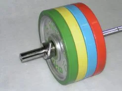 Leoko Competition Discs (Calibrated) -Training gear shop Leoko20Kilpailu20painonnostolevyt