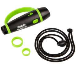 Mad Wave E-Whistle -Training gear shop Mad20Wave20E Whistle20elektoninen20sC3A4hkC3B6pilli20kaulanauha