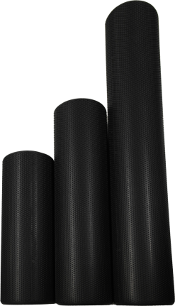 EVA Foam Roller Black 60cm -Training gear shop Mustat Rollerit rinnakkain 1