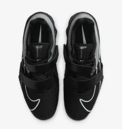 Nike Romaleos 4 Weightlifting Shoe - Black/Black/White -Training gear shop Nike Romaleos 4 musta valkoinen ylhaalta