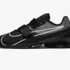 Nike Romaleos 4 Weightlifting Shoe - Black/Black/White -Training gear shop Nike Romaleos 4 musta valkoinen.JPG