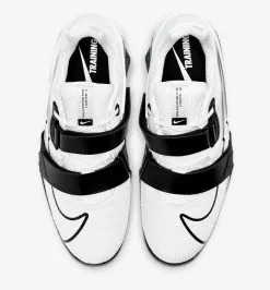 Nike Romaleos 4 Weightlifting Shoe - White/White/Black -Training gear shop Nike Romaleos 4 valkoinen musta ylhaalta