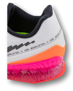 Nike Romaleos 4 SE Weightlifting Shoe -White/Black-Bright Crimson -Training gear shop Nike20Romaleos20420SE20painonnostokengC3A4t20Valkoinen20pinkki20oranssi206 VALMIS