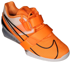 Nike Romaleos 4 Weightlifting Shoe - Orange/Black/White -Training gear shop Nike Romaleos 4 perspective
