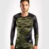Venum Contender 5.0 LS Rashguard -Training gear shop RASH LS CONTENDER 5.0 KHAKI CAMO SD 012028129