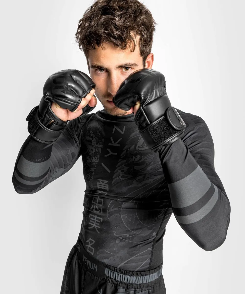 Venum YKZ21 Rashguard Long Sleeves Black-Black 5 Venum YKZ21 Rashguard Long Sleeves Black-Black - Image 3