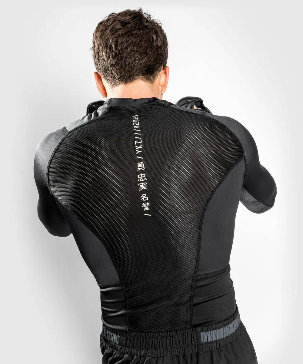 Venum YKZ21 Rashguard Long Sleeves Black-Black 6 Venum YKZ21 Rashguard Long Sleeves Black-Black - Image 4