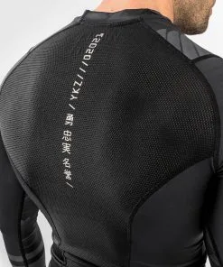 Venum YKZ21 Rashguard Long Sleeves Black-Black 13 Venum YKZ21 Rashguard Long Sleeves Black-Black -Training gear shop RASH LS YKZ BLACK BLACK 09