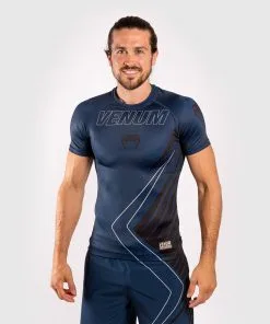 Venum Contender 5.0 SS Rashguard 13 Venum Contender 5.0 SS Rashguard -Training gear shop RASH SS CONTENDER 5.0 NAVY SAND SD 012028129