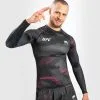 UFC Venum Authentic Fight Week 2.0 Men's Long Sleeve Rashguard - Black-Red -Training gear shop RS FIGHTWEEKS 2.0 BLACK 10