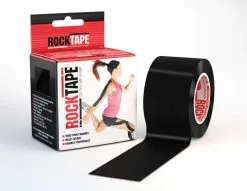 Rocktape Kinesiology Tape 5cm X 5m -Training gear shop Rocktape20Black20kinesioteippi