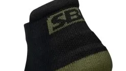 SBD Trainer Socks Black-Green (20) Endure Edition -Training gear shop SBD20Trainer sukat20Musta VihreC3A420Endure20Edition20Socks20Black20heel