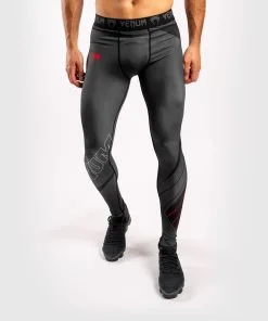 Venum Contender 5.0 Tights -Training gear shop SPATS CONTENDER 5.0 BLACK RED SD 012028129