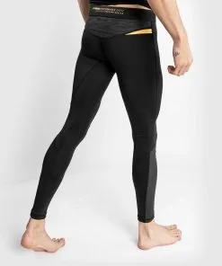 Venum Tempest 2.0 Compression Tights -Training gear shop SPATS TEMPEST2.0 BLACK GOLD 03