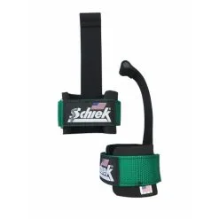 Schiek 1000DLS Straps -Training gear shop Schiek201000DLS20Lifting20Straps20with20dowel20vetoremmi20vihreC3A420green