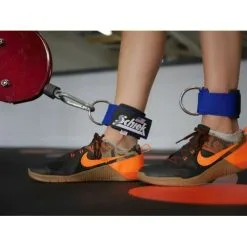 Schiek 1700RD Ankle Strap (pair) -Training gear shop Schiek20170020Ankle20Strap20nilkkalenkki20taljaan20Blue20live