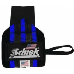 Schiek Blue Line Wrist Wraps
