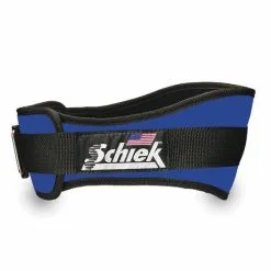 Schiek 4006 Neoprene Lifting Belt Royal Blue With Lumbar Support