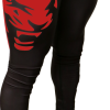 Sportheavy Tights - Black-red 2 Sportheavy Tights - Black-red -Training gear shop Sportheavy Trikoo punainen front