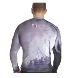 Top Ten Warrior MMA Rashguard -Training gear shop Top20Ten20MMA20Warrior20Rashguard20long20sleeve20back