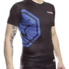 Top Ten Octagon MMA Rashguard -Training gear shop Top20Ten20Octagon20rashguard20blue20black20musta20sininen