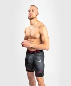 UFC Venum Authentic Fight Week 2.0 Men's Vale Tudo Shorts - Black-Red -Training gear shop VALETUDO FIGHTWEEKS 2.0 BLACK 02
